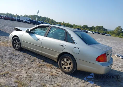2002 Toyota Avalon Xl z USA, uszkodzony, nr VIN 4T1BF28B32U237873